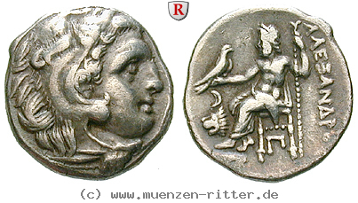 Klicken Sie auf das Bild um es auf Ihrem Rechner zu speichern makedonien-alexander-iii-der-grosse-drachme/74714.jpg