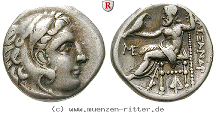 Klicken Sie auf das Bild um es auf Ihrem Rechner zu speichern makedonien-alexander-iii-der-grosse-drachme/80150.jpg