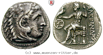 Klicken Sie auf das Bild um es auf Ihrem Rechner zu speichern makedonien-alexander-iii-der-grosse-drachme/88845.jpg
