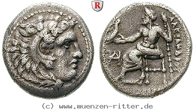 Klicken Sie auf das Bild um es auf Ihrem Rechner zu speichern makedonien-alexander-iii-der-grosse-drachme/92773.jpg
