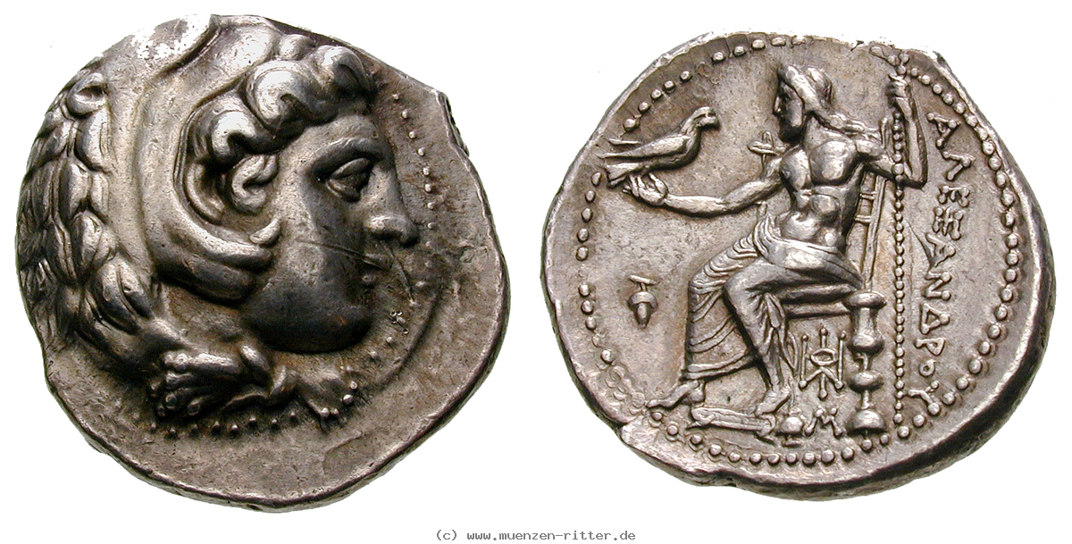 Klicken Sie auf das Bild um es auf Ihrem Rechner zu speichern makedonien-alexander-iii-der-grosse-tetradrachme/12237.jpg