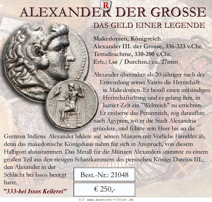 Klicken Sie auf das Bild um es auf Ihrem Rechner zu speichern makedonien-alexander-iii-der-grosse-tetradrachme/21048~angebot.jpg