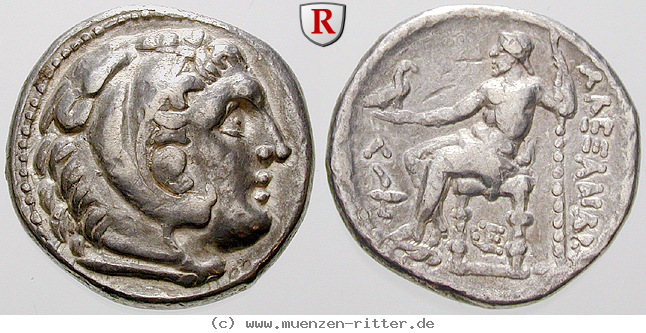 Klicken Sie auf das Bild um es auf Ihrem Rechner zu speichern makedonien-alexander-iii-der-grosse-tetradrachme/23675.jpg