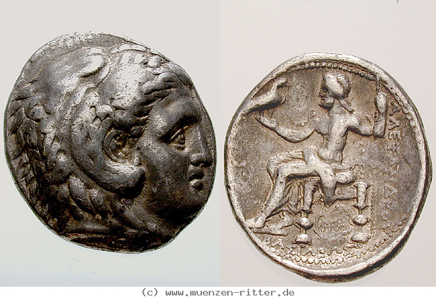 Klicken Sie auf das Bild um es auf Ihrem Rechner zu speichern makedonien-alexander-iii-der-grosse-tetradrachme/23678.jpg