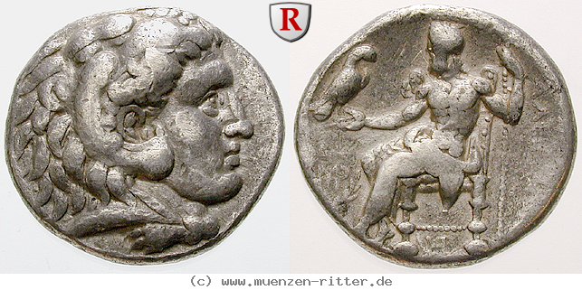 Klicken Sie auf das Bild um es auf Ihrem Rechner zu speichern makedonien-alexander-iii-der-grosse-tetradrachme/23687.jpg