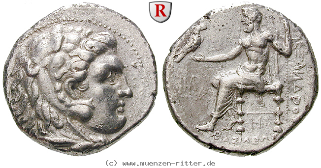 Klicken Sie auf das Bild um es auf Ihrem Rechner zu speichern makedonien-alexander-iii-der-grosse-tetradrachme/24169.jpg
