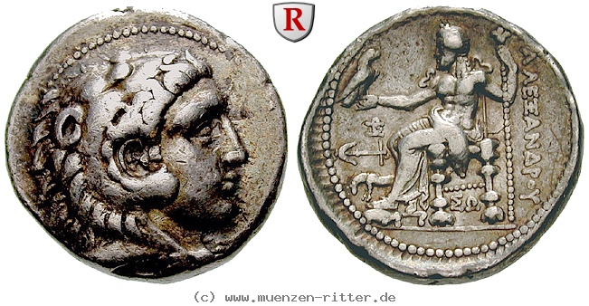 Klicken Sie auf das Bild um es auf Ihrem Rechner zu speichern makedonien-alexander-iii-der-grosse-tetradrachme/26593.jpg