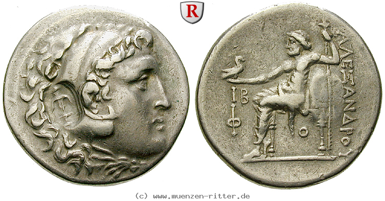 Klicken Sie auf das Bild um es auf Ihrem Rechner zu speichern makedonien-alexander-iii-der-grosse-tetradrachme/52189.jpg