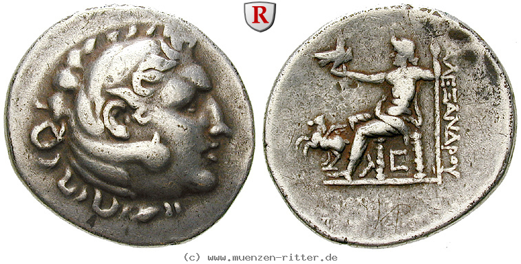 Klicken Sie auf das Bild um es auf Ihrem Rechner zu speichern makedonien-alexander-iii-der-grosse-tetradrachme/63170.jpg