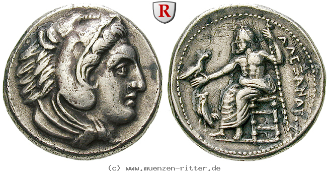 Klicken Sie auf das Bild um es auf Ihrem Rechner zu speichern makedonien-alexander-iii-der-grosse-tetradrachme/63171.jpg