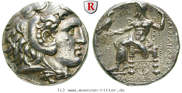 Klicken Sie auf das Bild um es auf Ihrem Rechner zu speichern makedonien-alexander-iii-der-grosse-tetradrachme/72553.jpg