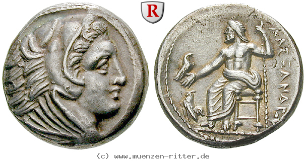 Klicken Sie auf das Bild um es auf Ihrem Rechner zu speichern makedonien-alexander-iii-der-grosse-tetradrachme/81067.jpg