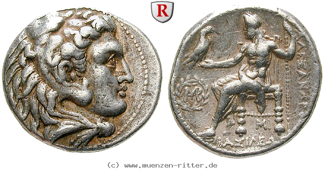 Klicken Sie auf das Bild um es auf Ihrem Rechner zu speichern makedonien-alexander-iii-der-grosse-tetradrachme/84565.jpg
