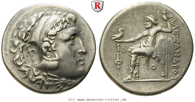 Klicken Sie auf das Bild um es auf Ihrem Rechner zu speichern makedonien-alexander-iii-der-grosse-tetradrachme/91967.jpg