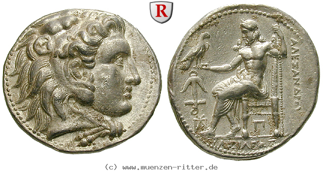 Klicken Sie auf das Bild um es auf Ihrem Rechner zu speichern makedonien-alexander-iii-der-grosse-tetradrachme/92460.jpg