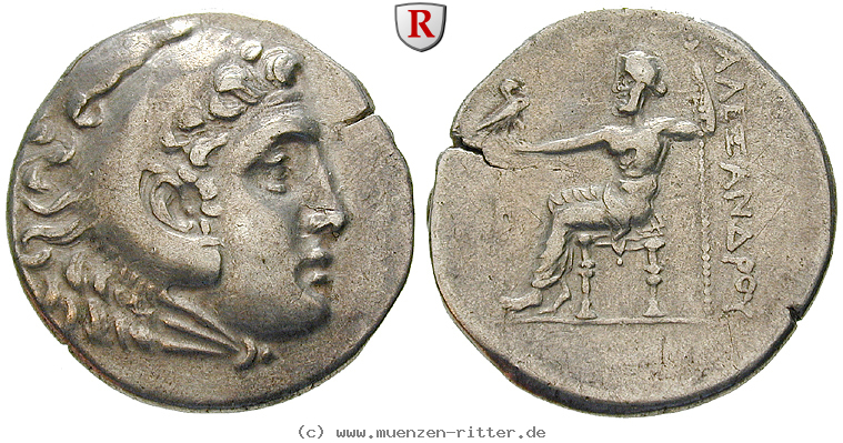Klicken Sie auf das Bild um es auf Ihrem Rechner zu speichern makedonien-alexander-iii-der-grosse-tetradrachme/92748.jpg