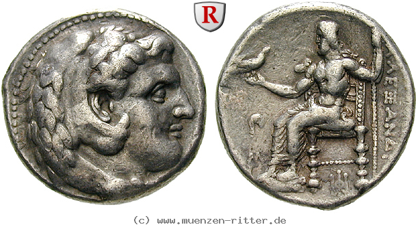 Klicken Sie auf das Bild um es auf Ihrem Rechner zu speichern makedonien-alexander-iii-der-grosse-tetradrachme/93062.jpg