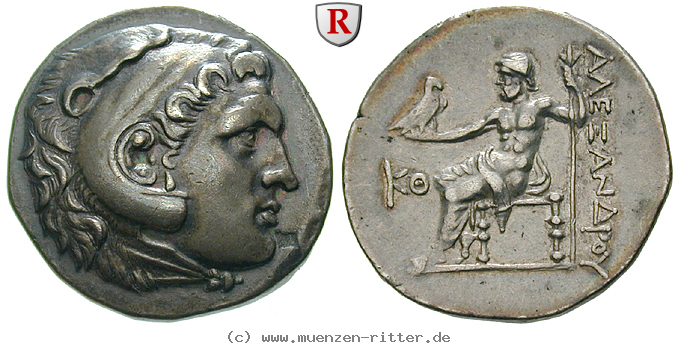 Klicken Sie auf das Bild um es auf Ihrem Rechner zu speichern makedonien-alexander-iii-der-grosse-tetradrachme/97514.jpg