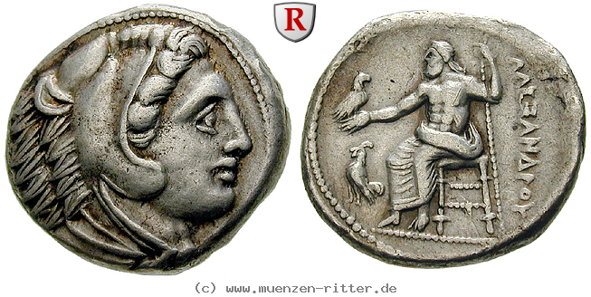 Klicken Sie auf das Bild um es auf Ihrem Rechner zu speichern makedonien-alexander-iii-der-grosse-tetradrachme/97533.jpg