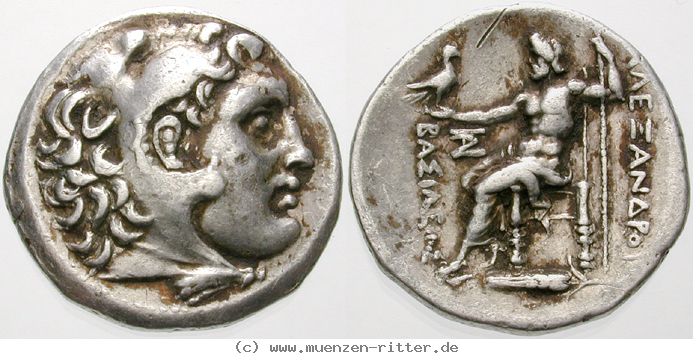 Klicken Sie auf das Bild um es auf Ihrem Rechner zu speichern makedonien-alexander-iii-der-grosse-tetradrachme/egri10523.jpg