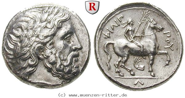 Klicken Sie auf das Bild um es auf Ihrem Rechner zu speichern makedonien-philipp-ii-tetradrachme/25949.jpg