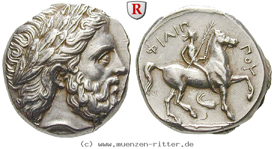 Klicken Sie auf das Bild um es auf Ihrem Rechner zu speichern makedonien-philipp-ii-tetradrachme/25952.jpg