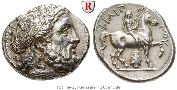 Klicken Sie auf das Bild um es auf Ihrem Rechner zu speichern makedonien-philipp-ii-tetradrachme/25962.jpg