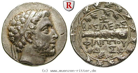 Klicken Sie auf das Bild um es auf Ihrem Rechner zu speichern makedonien-philipp-v-didrachme/57309.jpg