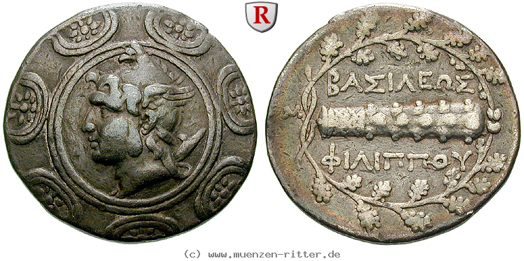 Klicken Sie auf das Bild um es auf Ihrem Rechner zu speichern makedonien-philipp-v-tetradrachme/97521.jpg