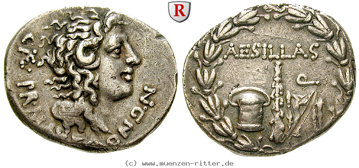 Klicken Sie auf das Bild um es auf Ihrem Rechner zu speichern makedonien-roemische-provinz-aesillas-quaestor-tetradrachme/49333.jpg