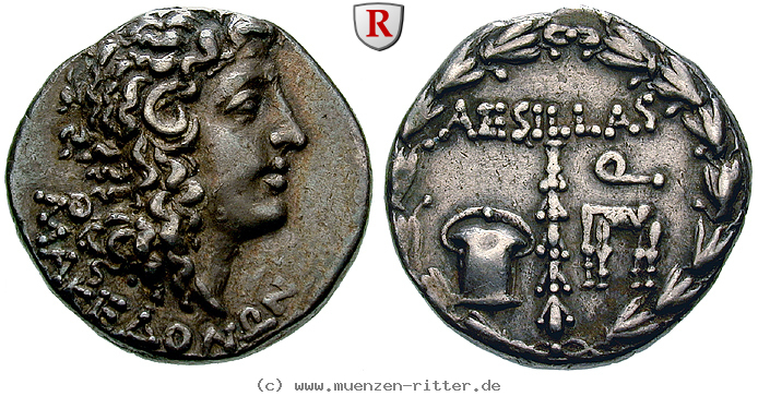 Klicken Sie auf das Bild um es auf Ihrem Rechner zu speichern makedonien-roemische-provinz-aesillas-quaestor-tetradrachme/97520.jpg