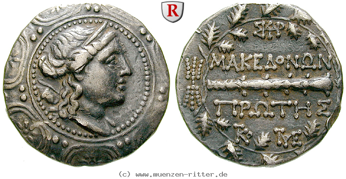 Klicken Sie auf das Bild um es auf Ihrem Rechner zu speichern makedonien-roemische-provinz-freistaat-tetradrachme/62078.jpg