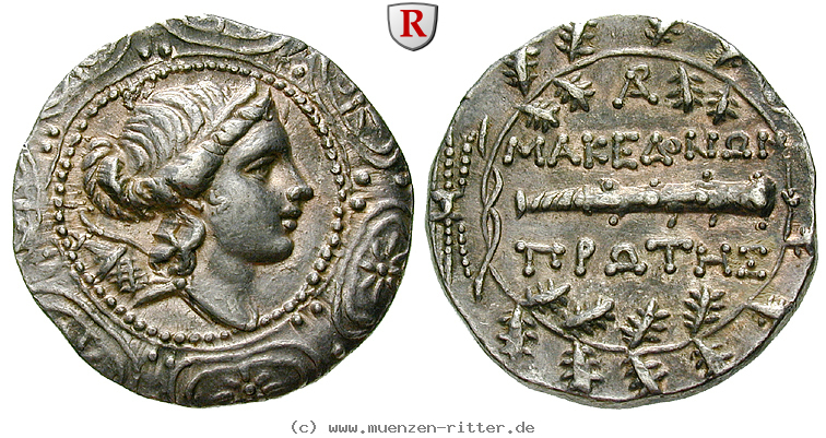 Klicken Sie auf das Bild um es auf Ihrem Rechner zu speichern makedonien-roemische-provinz-freistaat-tetradrachme/62638.jpg