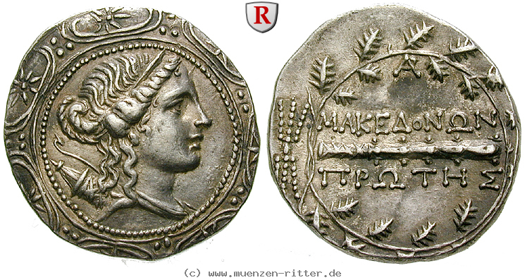 Klicken Sie auf das Bild um es auf Ihrem Rechner zu speichern makedonien-roemische-provinz-freistaat-tetradrachme/63241.jpg