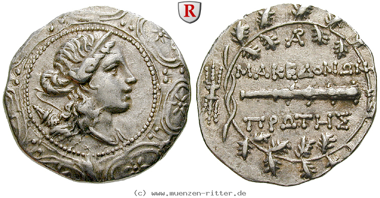 Klicken Sie auf das Bild um es auf Ihrem Rechner zu speichern makedonien-roemische-provinz-freistaat-tetradrachme/84563.jpg