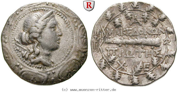 Klicken Sie auf das Bild um es auf Ihrem Rechner zu speichern makedonien-roemische-provinz-freistaat-tetradrachme/84564.jpg