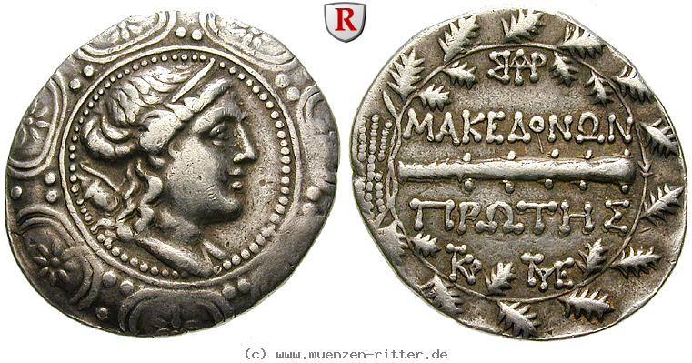 Klicken Sie auf das Bild um es auf Ihrem Rechner zu speichern makedonien-roemische-provinz-freistaat-tetradrachme/89944.jpg