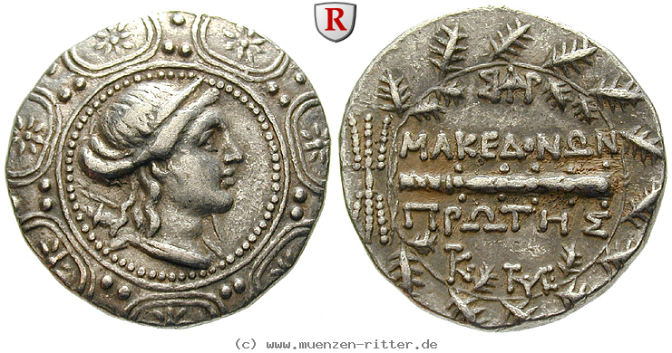 Klicken Sie auf das Bild um es auf Ihrem Rechner zu speichern makedonien-roemische-provinz-freistaat-tetradrachme/90246.jpg