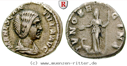 Klicken Sie auf das Bild um es auf Ihrem Rechner zu speichern manlia-scantilla-frau-des-didius-julianus-denar/32931.jpg