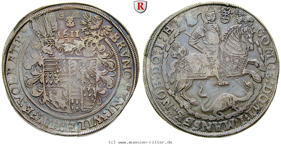 Klicken Sie auf das Bild um es auf Ihrem Rechner zu speichern mansfeld-grafschaft-bruno-ii--wilhelm-johann-georg-iv--volrat-vi-reichstaler/75444.jpg