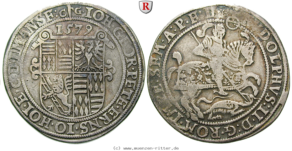 Klicken Sie auf das Bild um es auf Ihrem Rechner zu speichern mansfeld-grafschaft-johann-georg-i--peter-ernst-i--johann-hoyer-iii-reichstaler/70088.jpg