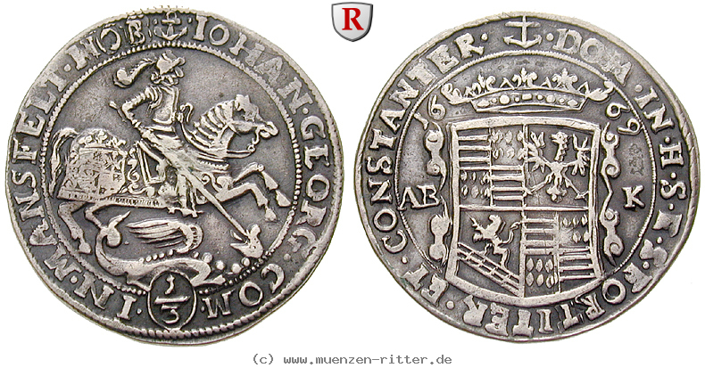 Klicken Sie auf das Bild um es auf Ihrem Rechner zu speichern mansfeld-grafschaft-johann-georg-iii-1-3-taler/25377.jpg