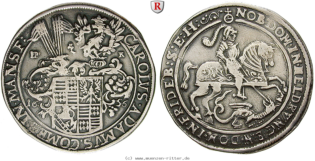 Klicken Sie auf das Bild um es auf Ihrem Rechner zu speichern mansfeld-grafschaft-karl-adam-taler/72473.jpg