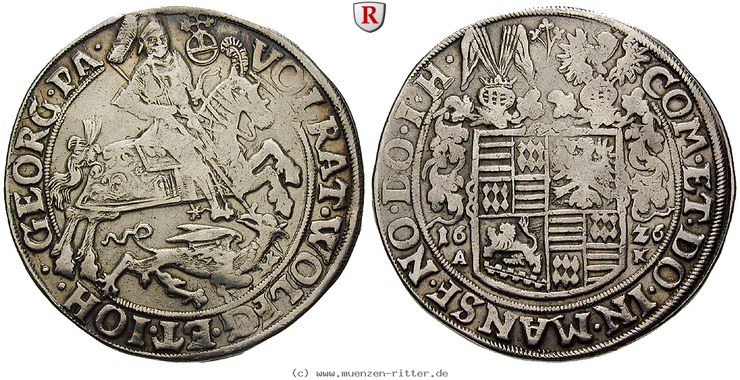 Klicken Sie auf das Bild um es auf Ihrem Rechner zu speichern mansfeld-grafschaft-volrat-vi--wolfgang-iii-und-joh-georg-ii-reichstaler/60718.jpg