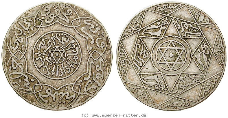 Klicken Sie auf das Bild um es auf Ihrem Rechner zu speichern marokko-abd-al-aziz-5-dirhams/48334.jpg