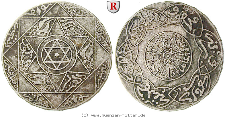Klicken Sie auf das Bild um es auf Ihrem Rechner zu speichern marokko-abd-al-aziz-5-dirhams/48348.jpg