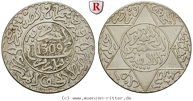 Klicken Sie auf das Bild um es auf Ihrem Rechner zu speichern marokko-all-hasan-2-1-2-dirhams/48353.jpg