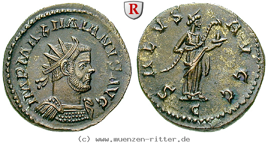 Klicken Sie auf das Bild um es auf Ihrem Rechner zu speichern maximianus-herculius-antoninian/31851.jpg