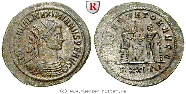 Klicken Sie auf das Bild um es auf Ihrem Rechner zu speichern maximianus-herculius-antoninian/50360.jpg