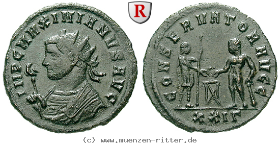 Klicken Sie auf das Bild um es auf Ihrem Rechner zu speichern maximianus-herculius-antoninian/68444.jpg